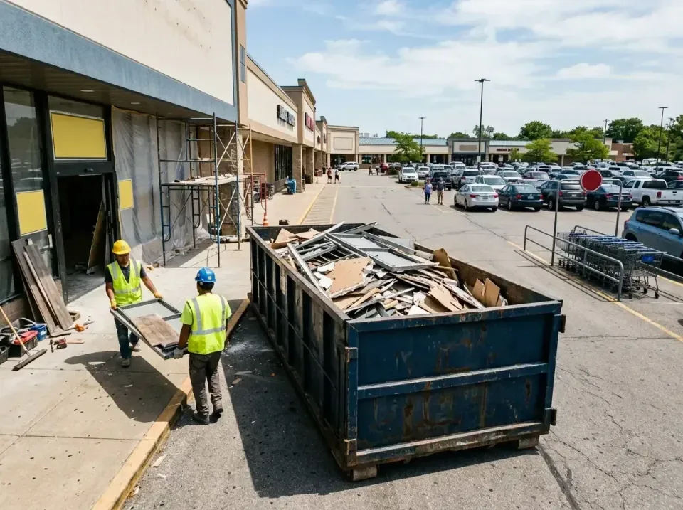 retail-store-renovation-debris-003 — frequently asked questions, Roll-off Dumpster Rentals in Frankfort, IN